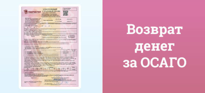 Можно ли отказаться от полиса ОСАГО с возвратом уплаченных денег